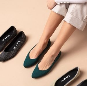 Waps Womens Shoes Comfy Unique Washable Casual Work Size 9 Pointe